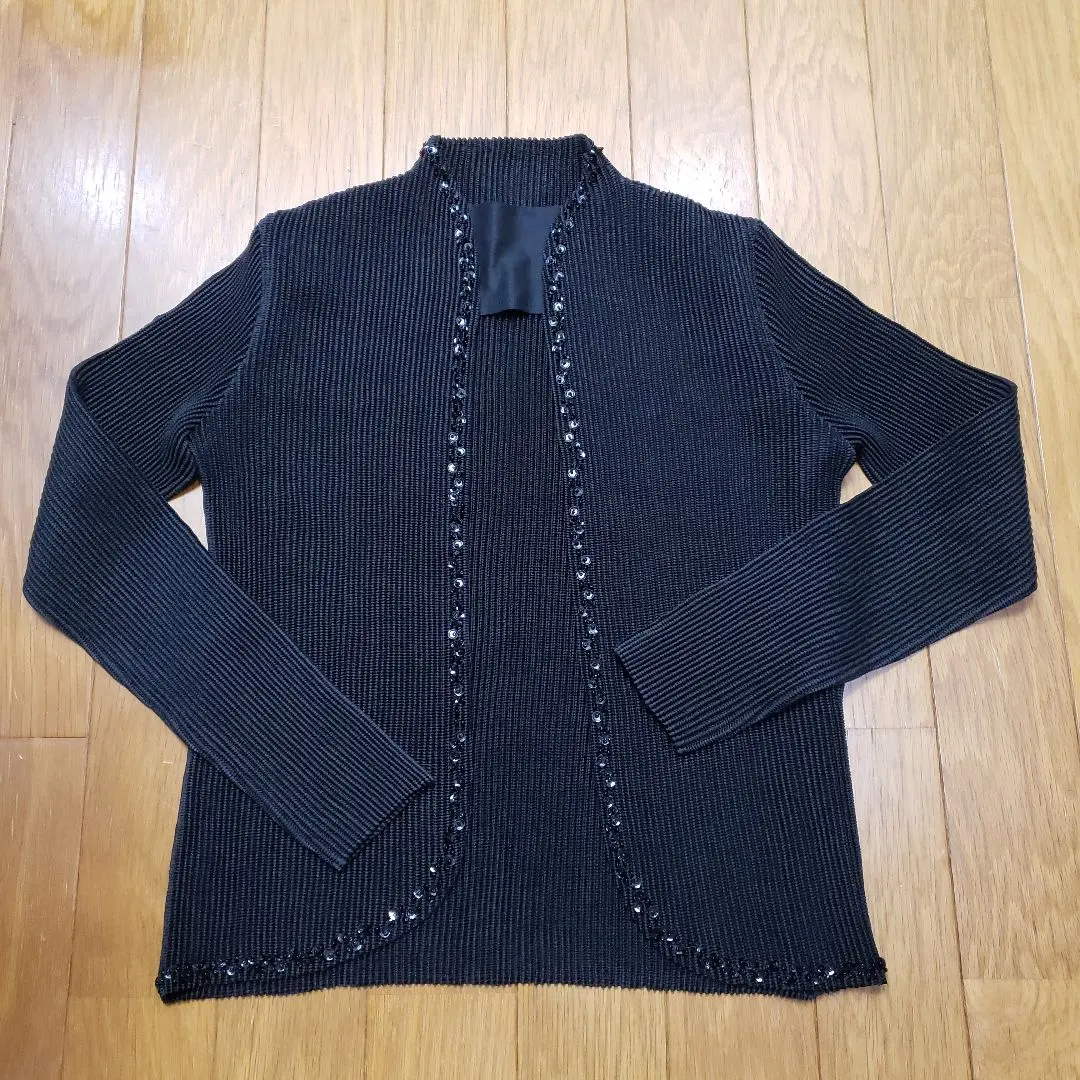 Thumbnail of ❤ SPECCHIO ❤ Shuttle Pleats Bejeweled Bolero Jacket, Size 40