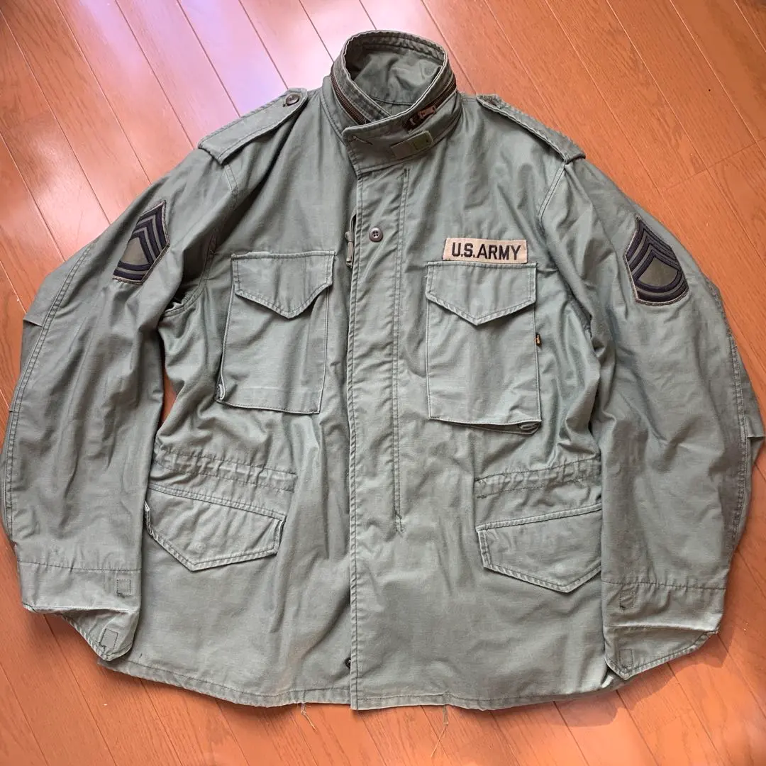 Thumbnail of *Excellent Condition* 90's M-65 Alpha U.S.A. ALPHA BIG L-R