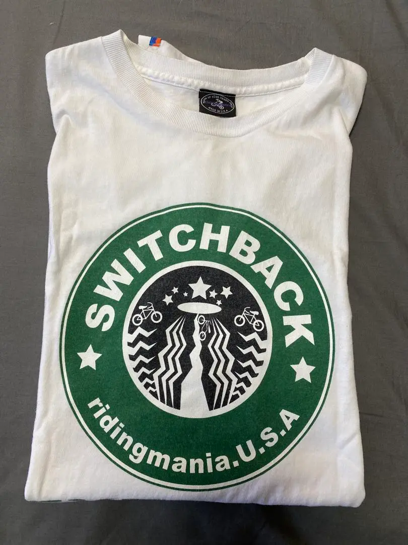Ridingmania Tシャツ ホワイト Ridingmania Tシャツ ホワイト
