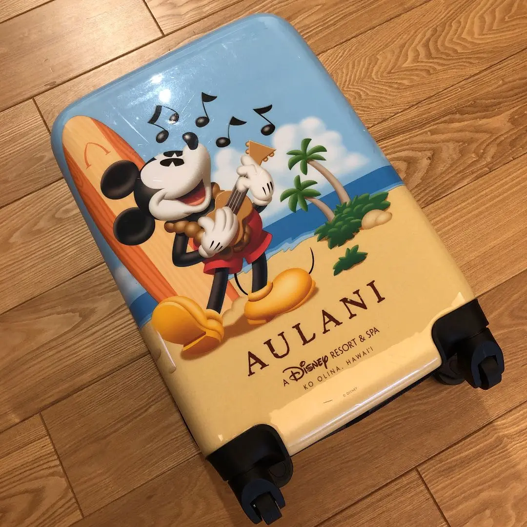 ハワイ/アウラニディズニーリゾート限定 ミッキー スーツケース ハワイ アウラニディズニー ダッフィー スーツケース