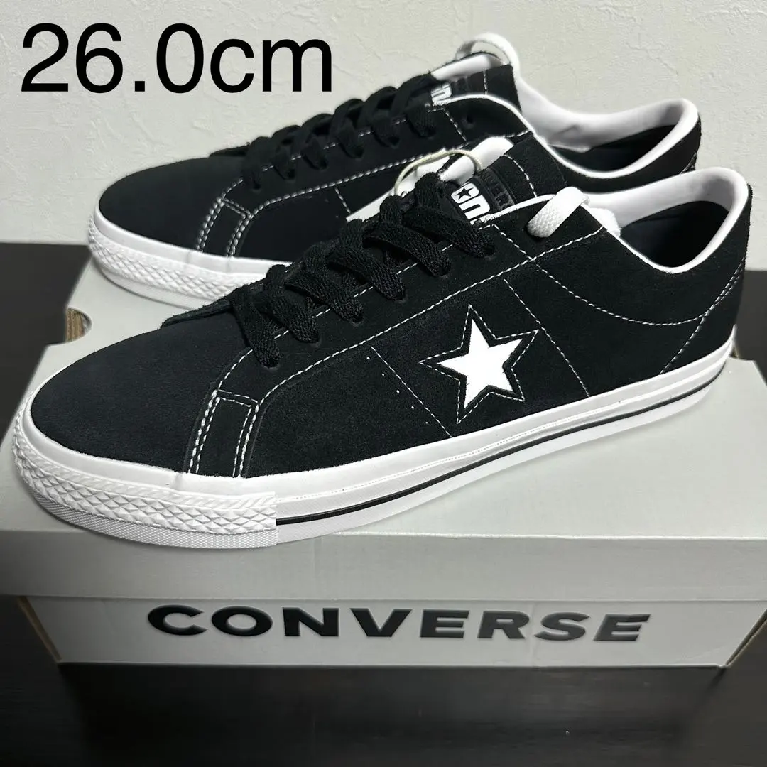 Thumbnail of New CONVERSE ONE STAR PRO OX Black 26.0cm