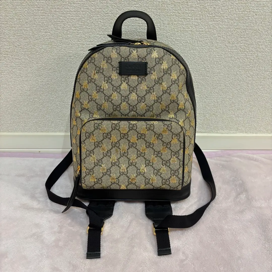 バックパック リュック bee ビー GUCCI 箱付き 楽天市場】【バッグ】GUCCI グッチ GGスプリーム ビー 蜂 BEE