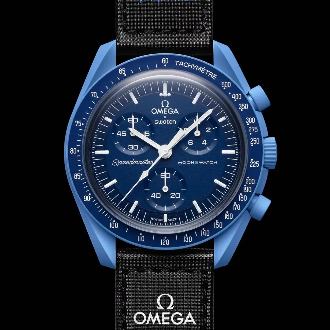 オメガスウォッチ　Swatch × Omega Neptune ネプチューン MISSION TO NEPTUNE - Bioceramic MoonSwatch Collection