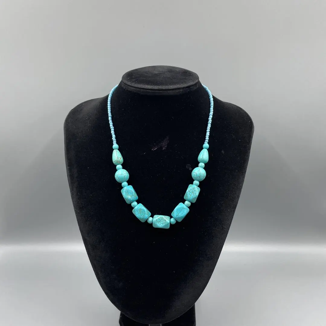Thumbnail of 050 Turquoise Bead Necklace