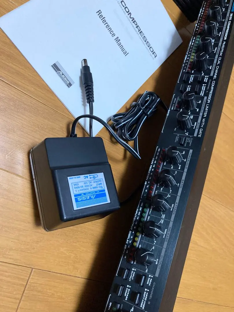 【美品！動作確認済！】ALESIS 3632 コンプレッサー Alesia3630 レビューと改造について
