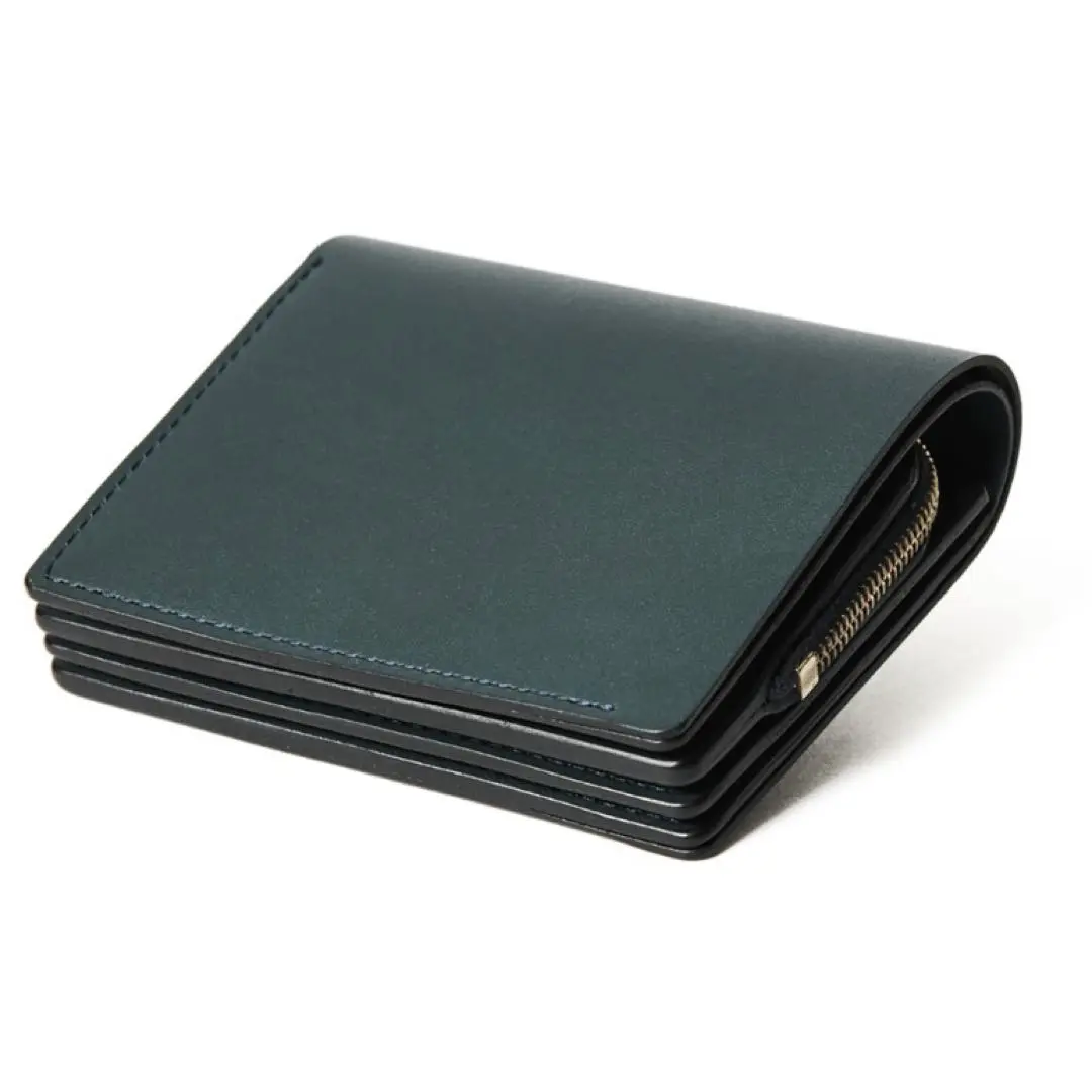 SOPHNET. LEATHER SMALL WALLET