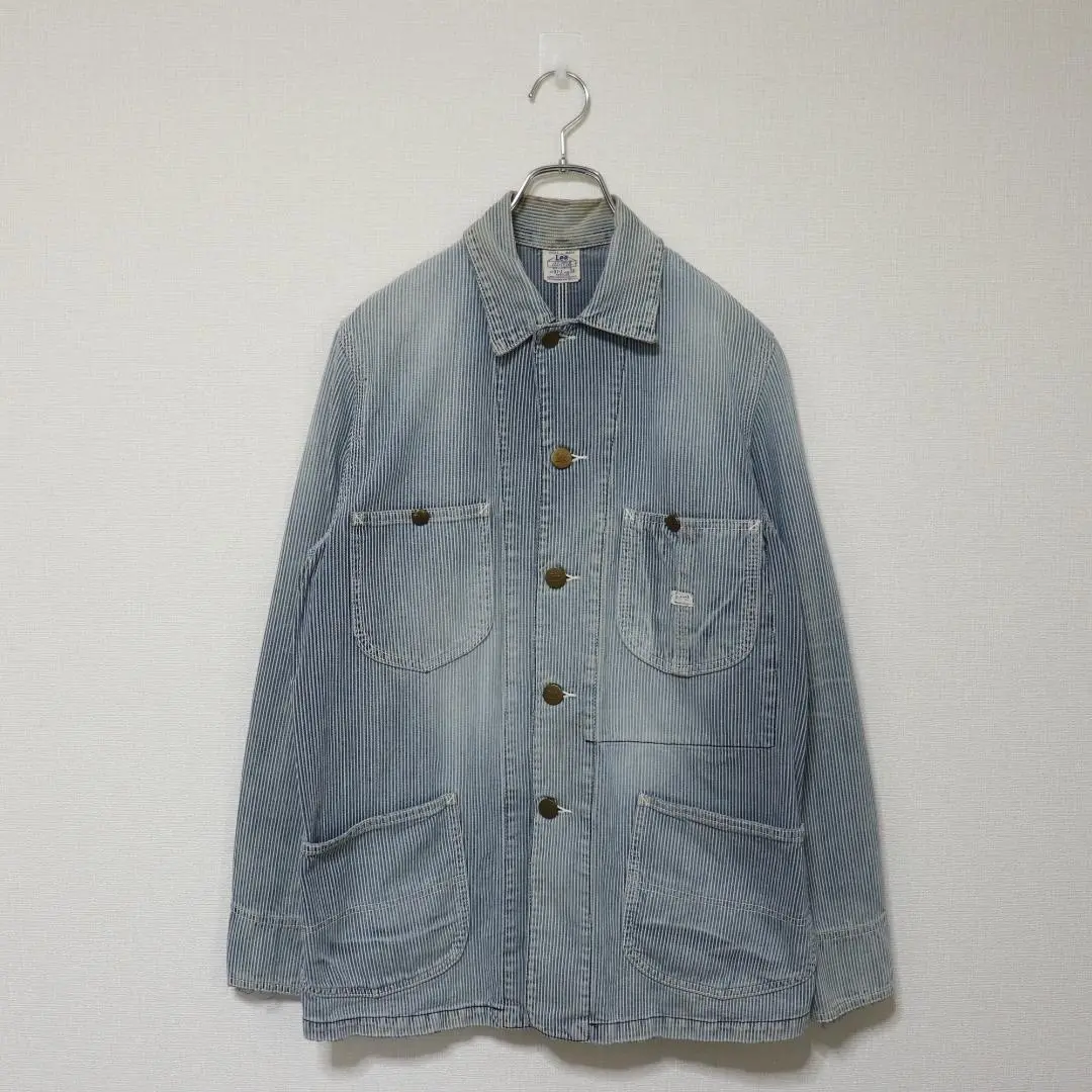 カバーオール Lee 91-J サイズ38 REGULAR DEADSTOCK 50-60's Lee 91-J Denim Coverall 38 / デッド