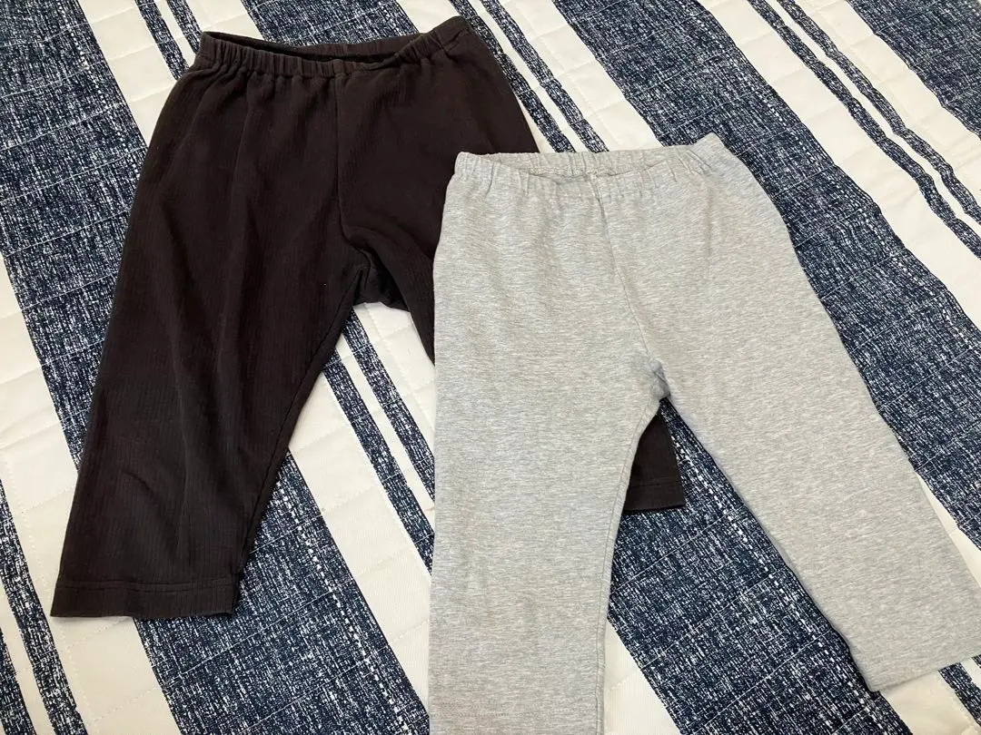 Thumbnail of Uniqlo Kids Children's Leggings Spats 3/4 Length Pants 110cm