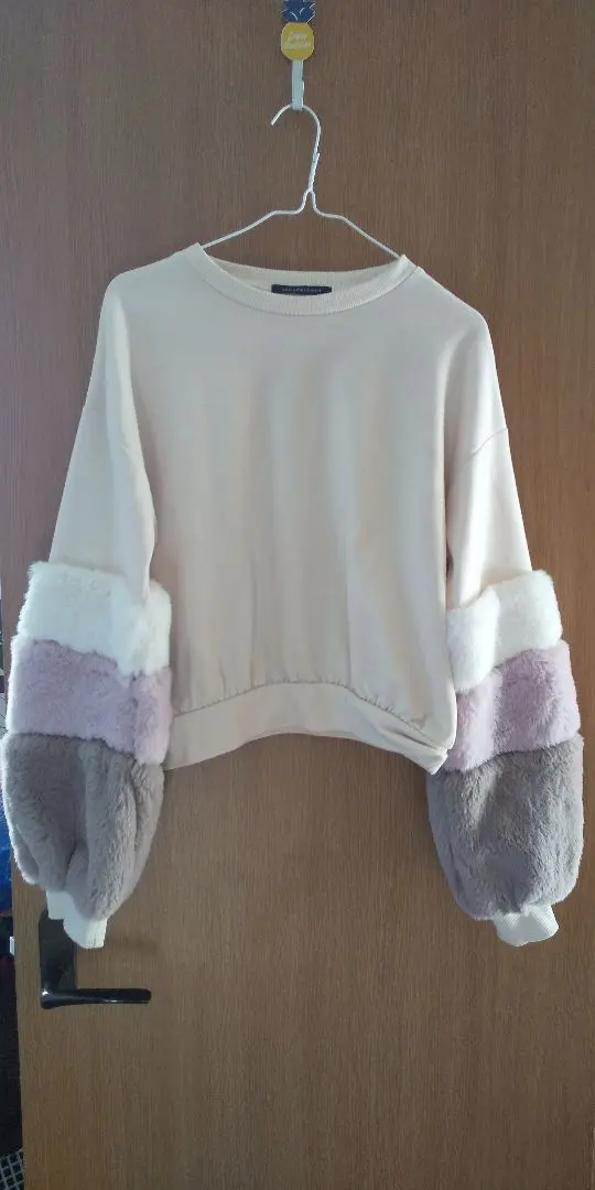 Thumbnail of PAGEBOY Sleeve Fur Sweatshirt
