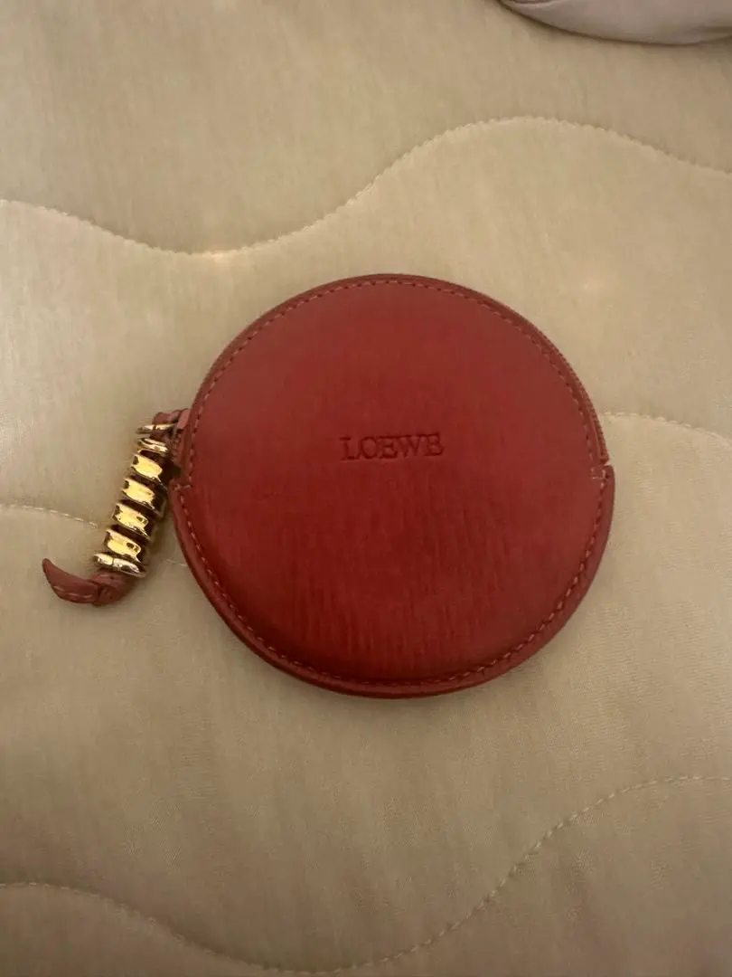 ✨️希少✨️ ロエベ コインケース ベラスケス ロゴ 丸形 ヴィンテージ LOEWE ロエベ コインケース 小銭入れ ベラスケス レザー