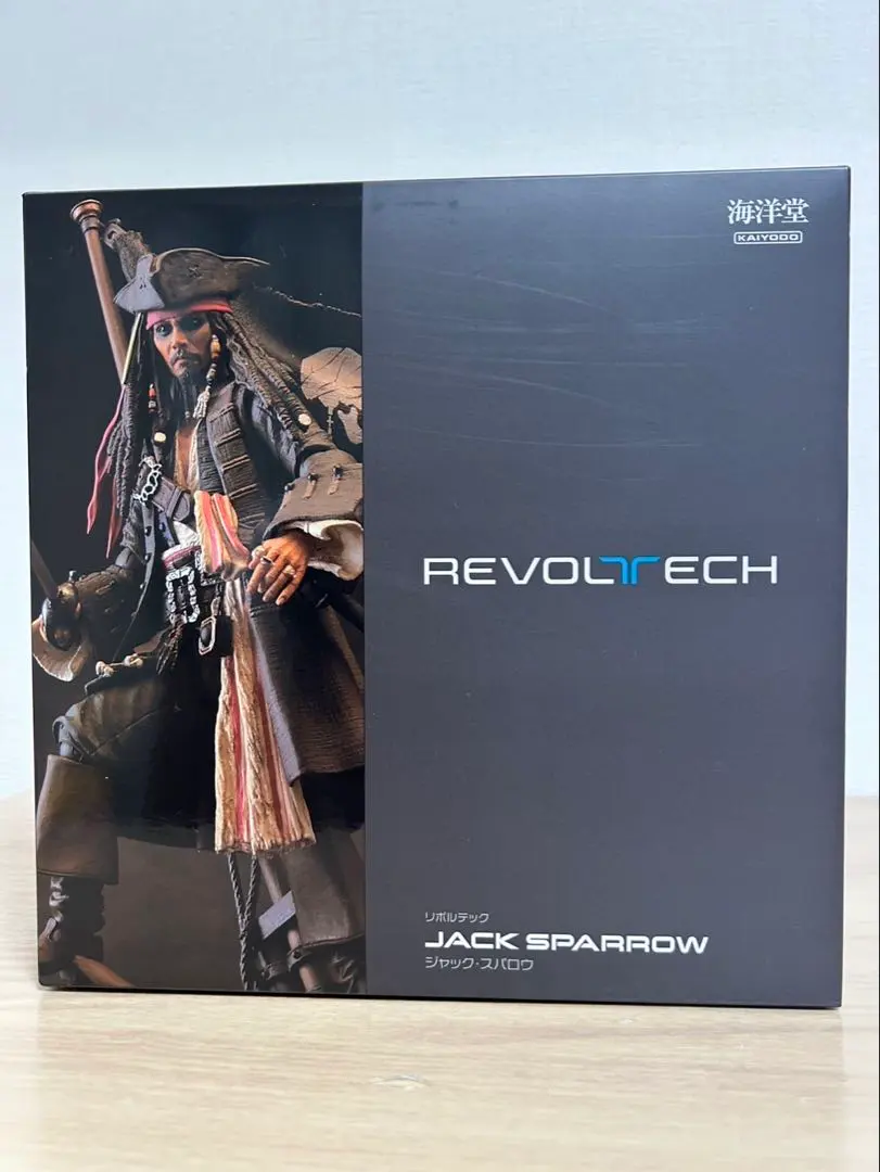 Thumbnail of Kaiyodo/Revoltech Jack Sparrow Action Figure - Opened, Excellent Condition