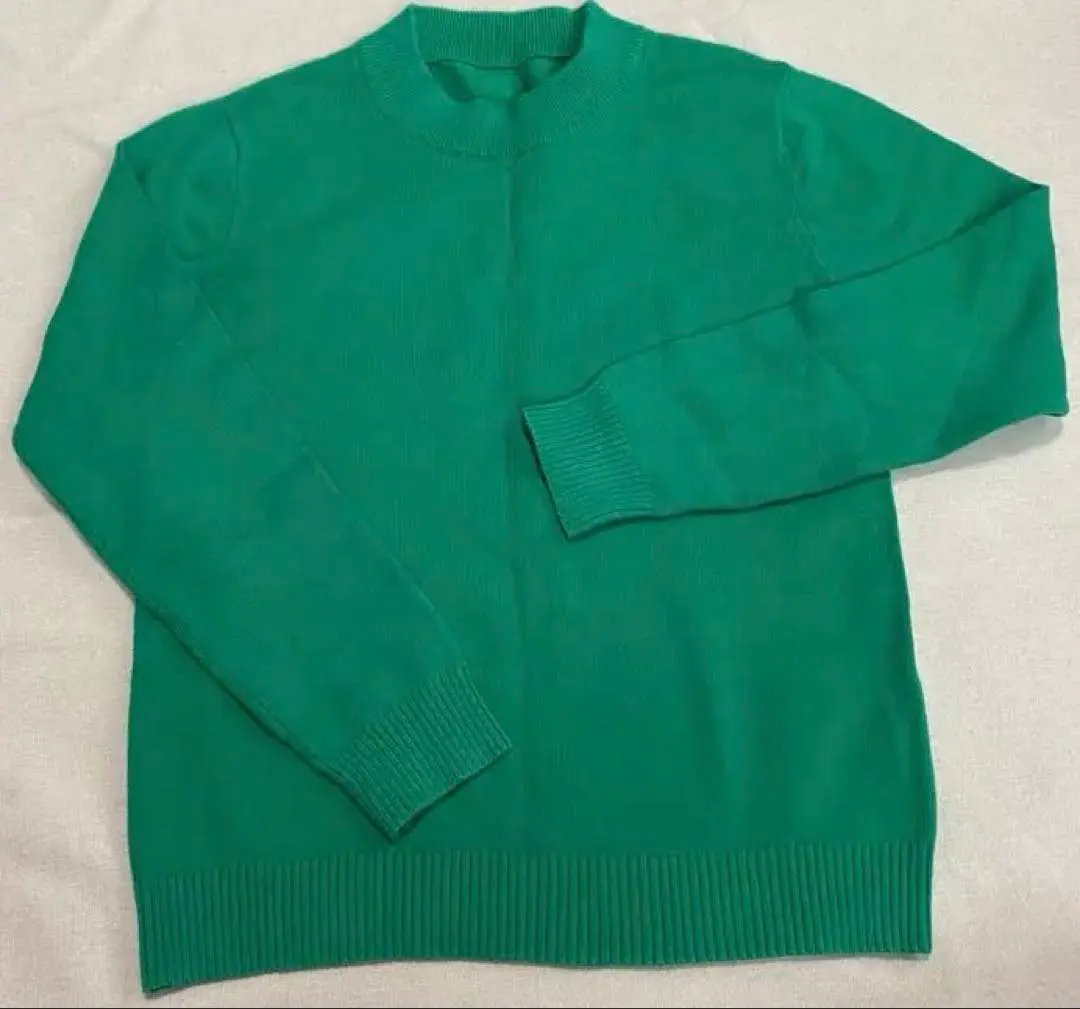 Thumbnail of Green long sleeve crew neck
