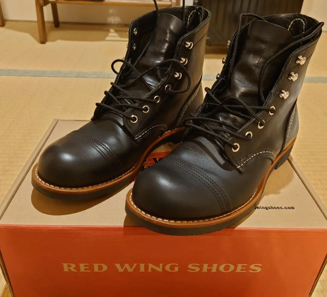 【7D 箱付 極美品】REDWING 8084 アイアンレンジャー7D 黒 7D 箱付 極美品】REDWING 8084 アイアンレンジャー7D 黒 - メルカリ