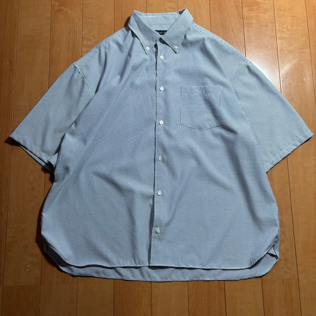 Thumbnail of Audience TECH Soccer Boxy A-line Button-down Shirt L