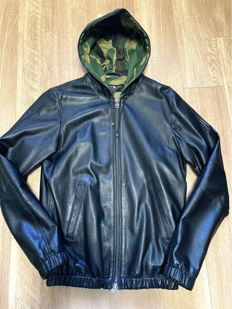 HYDROGEN ライダースジャケット ダブル レザー 2XL ラムレザーダブルライダース(1 BLACK): : メンズ｜UNITED TOKYO