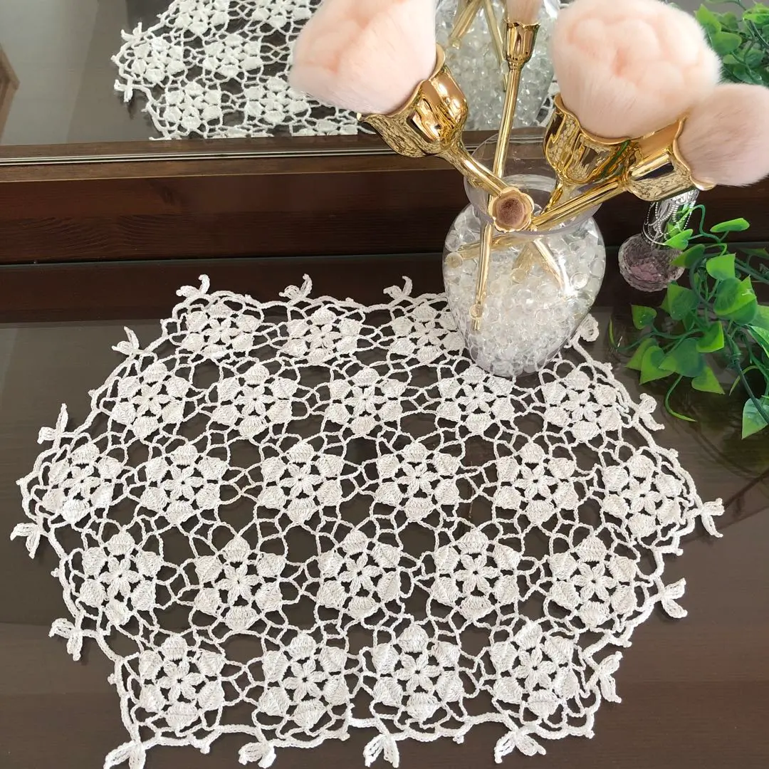 Thumbnail of Handmade Lace Crochet Doily / Placemat