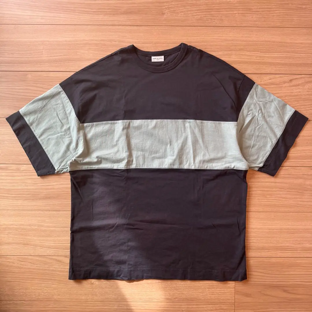 2025年最新】DRIES VAN NOTEN 柄・デザイン：ボーダー Tシャツの