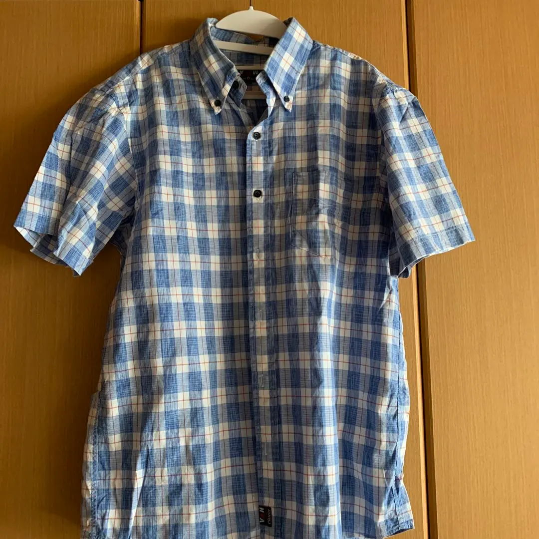 Thumbnail of VAN Checkered Button-Down Shirt, Size L