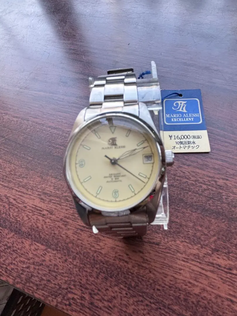 ＊　MARIO ALESSI MM-309 SV925刻印　時計　稼働品 MARIO ALESSI MM-309 SV925刻印時計稼働品