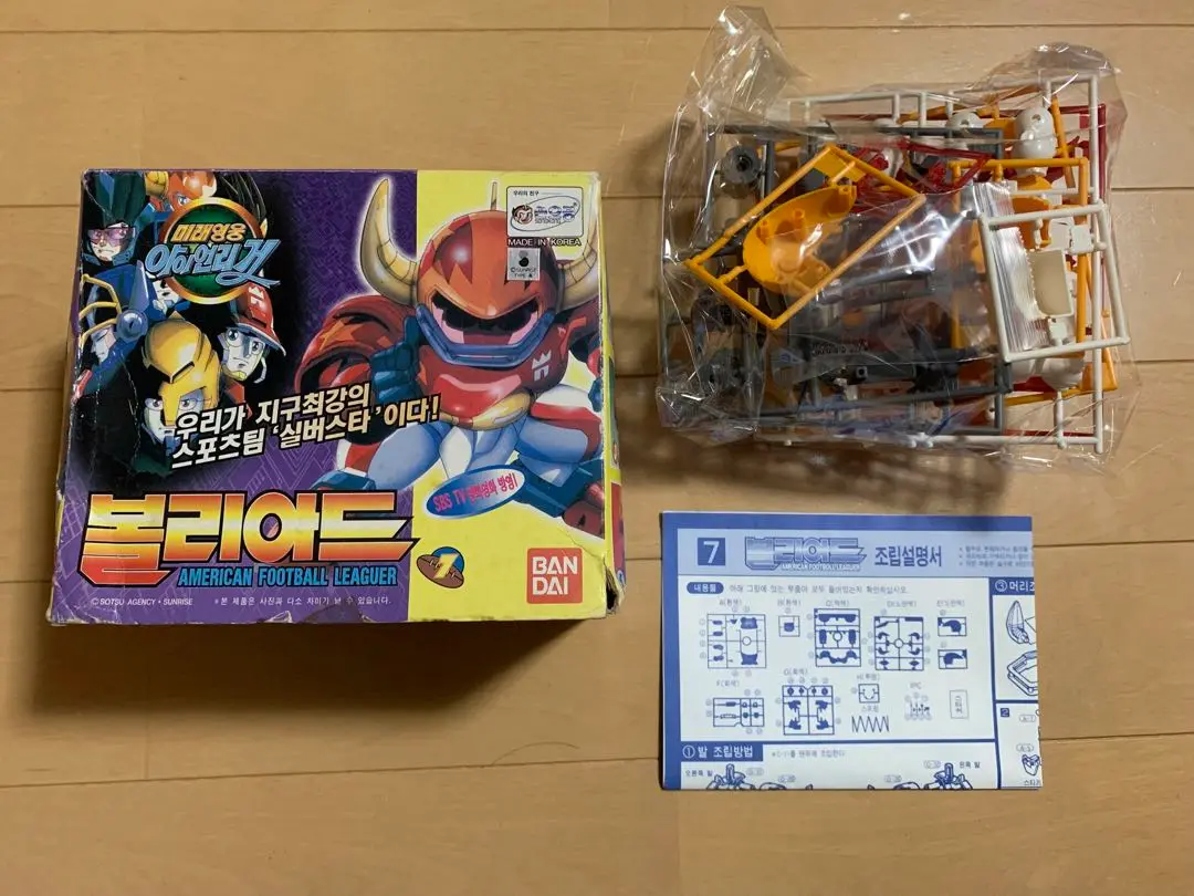「疾風！ アイアンリーガー」プラモデル 未組み立て アイアンリーガー7 バンダイ 疾風！アイアンリーガー アイアンリーガー7 マッハ