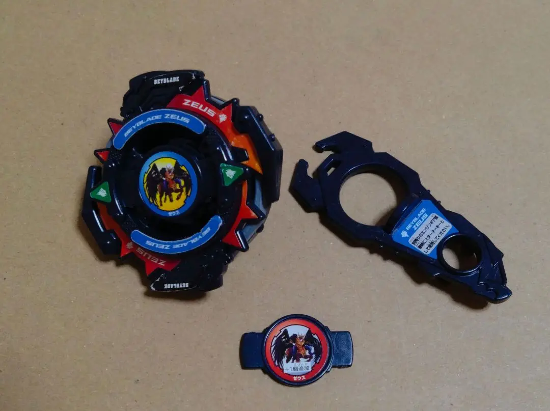 【中古】爆転シュート　ベイブレード　ゼウス 爆転シュート ベイブレード 新品未開封 未組立 ゼウス - メルカリ