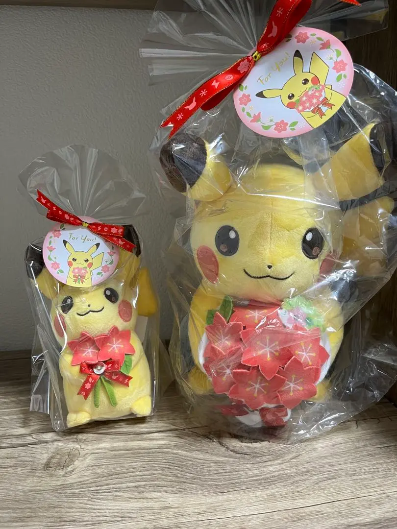 ポケモン　ぬいぐるみ For You! ピカチュウとグラシデアのはな　ブーケ クラシックボアぬいぐるみ ピカチュウ ｜【公式】ポケモン
