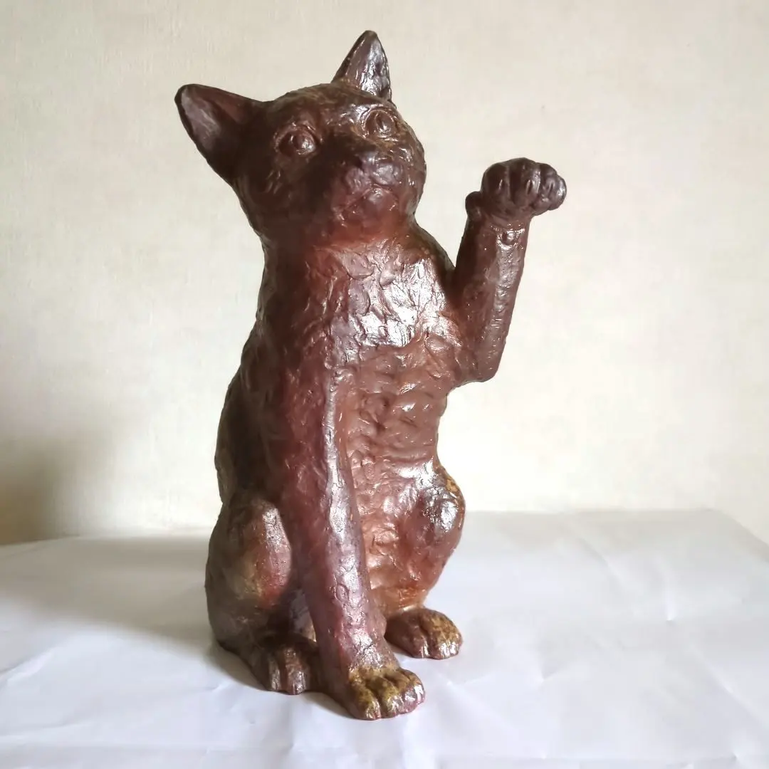 備前燒 招財貓 香爐 的縮圖