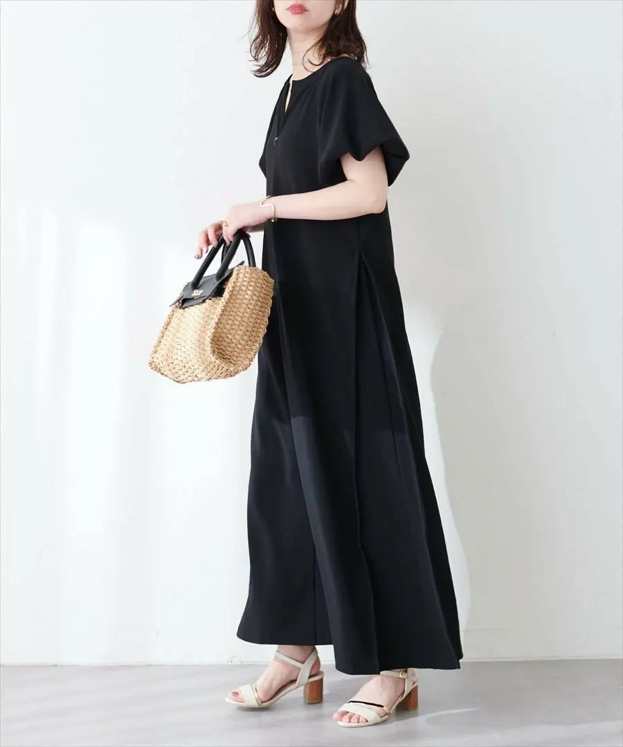 Thumbnail of Natural Couture 【mamamo】Osono Comfortable 2-Way Ripple Dress
