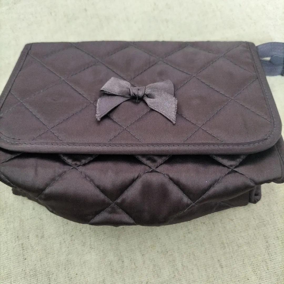 Thumbnail of NaRaYa Dark Purple Quilted Pouch