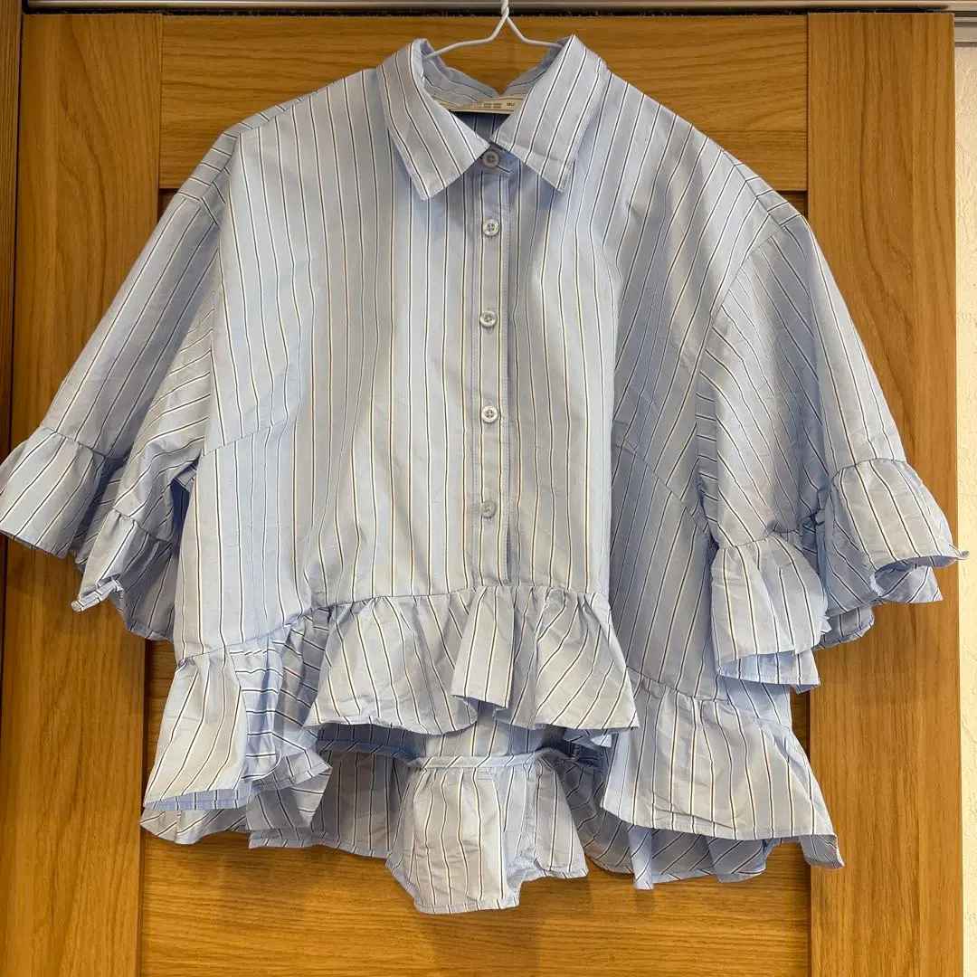 Thumbnail of GU rokh Peplum Shirt (Short Sleeves) XL