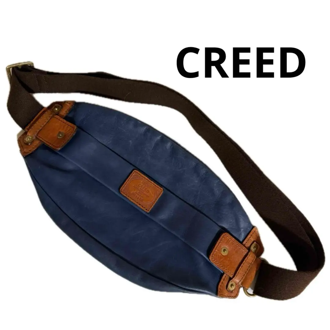 CREED　クリード　ボディバッグ　ウエストバッグ Amazon | (クリード) Creed ボディバッグ 456003n 10.ネイビー