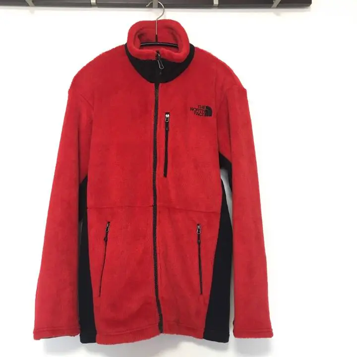 美品　ノースフェイス　バーサミッドジャケット　 フリースジャケット　m レッド　赤系 2025年最新】ジップ イン バーサ ミッド ジャケットの人気