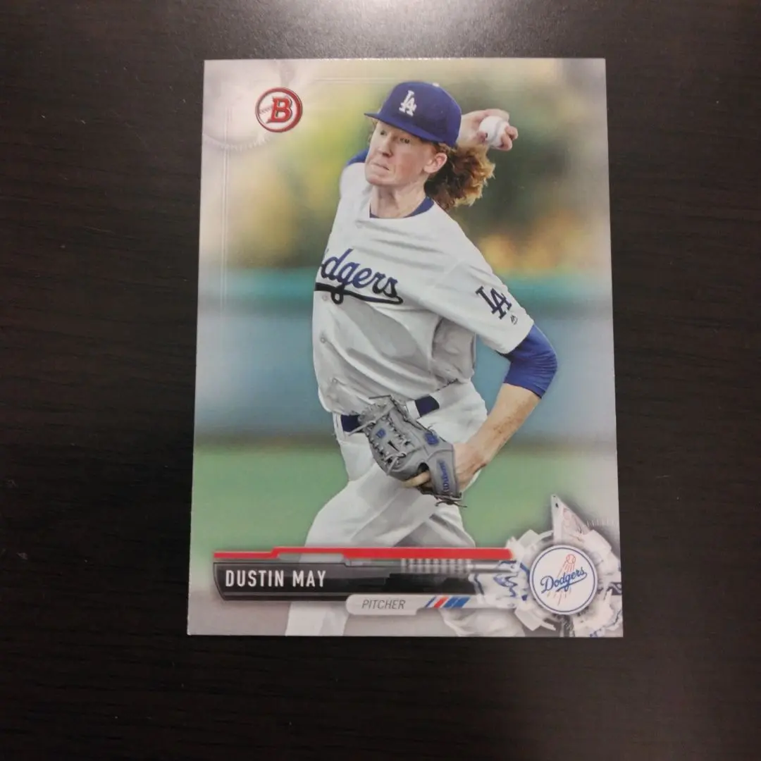 Dustin may bowman ドジャース　ダスティン　メイauto サイン 2020 Bowman Chrome Dustin May Rookie of the Year Favorites