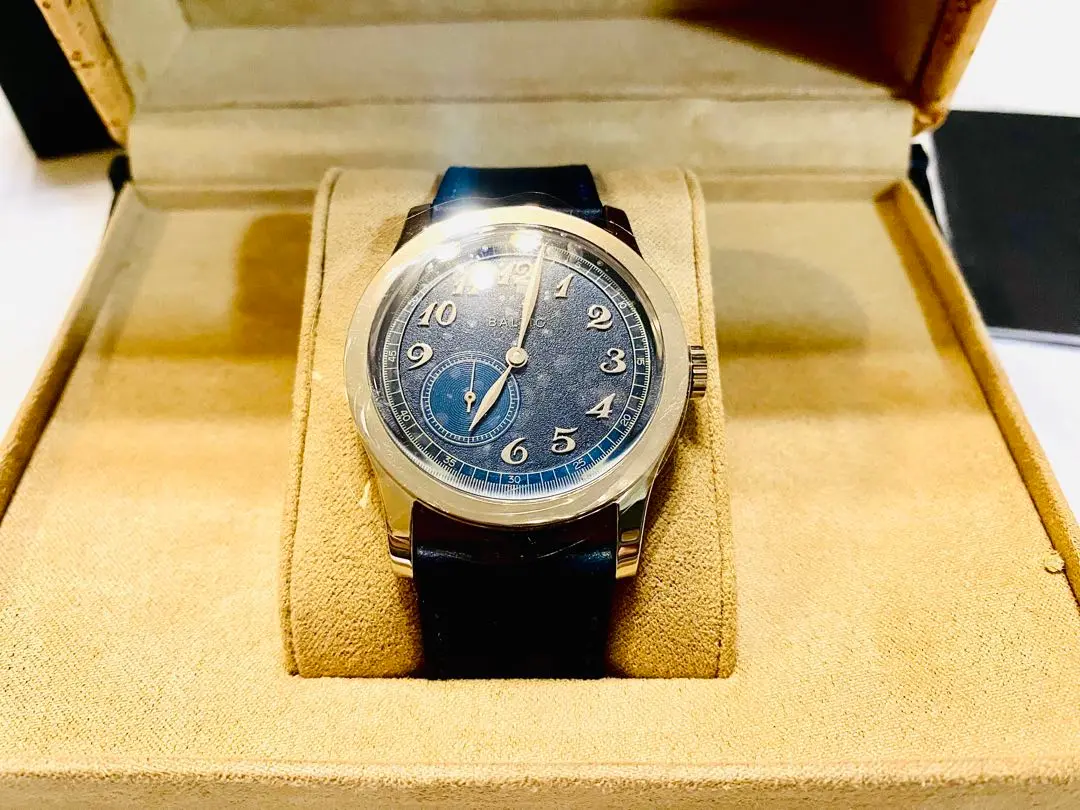 保証2026/9まで！BALTIC MR01 ブルー文字盤 MR Classic Blue - Baltic Watches