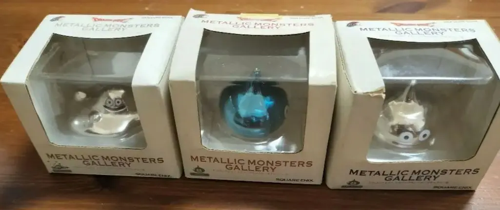Thumbnail of Dragon Quest Metallic Monsters Gallery Initial Edition Slime 3-piece Set