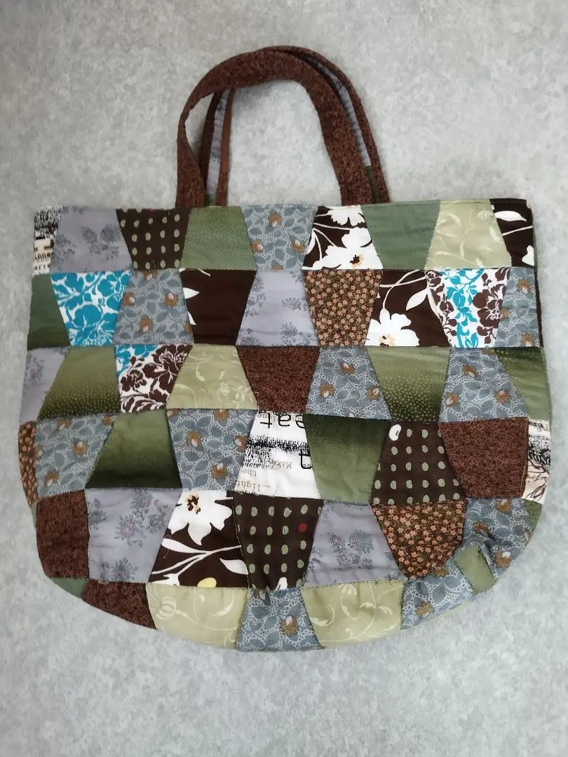 Thumbnail of Handmade fabric tote bag