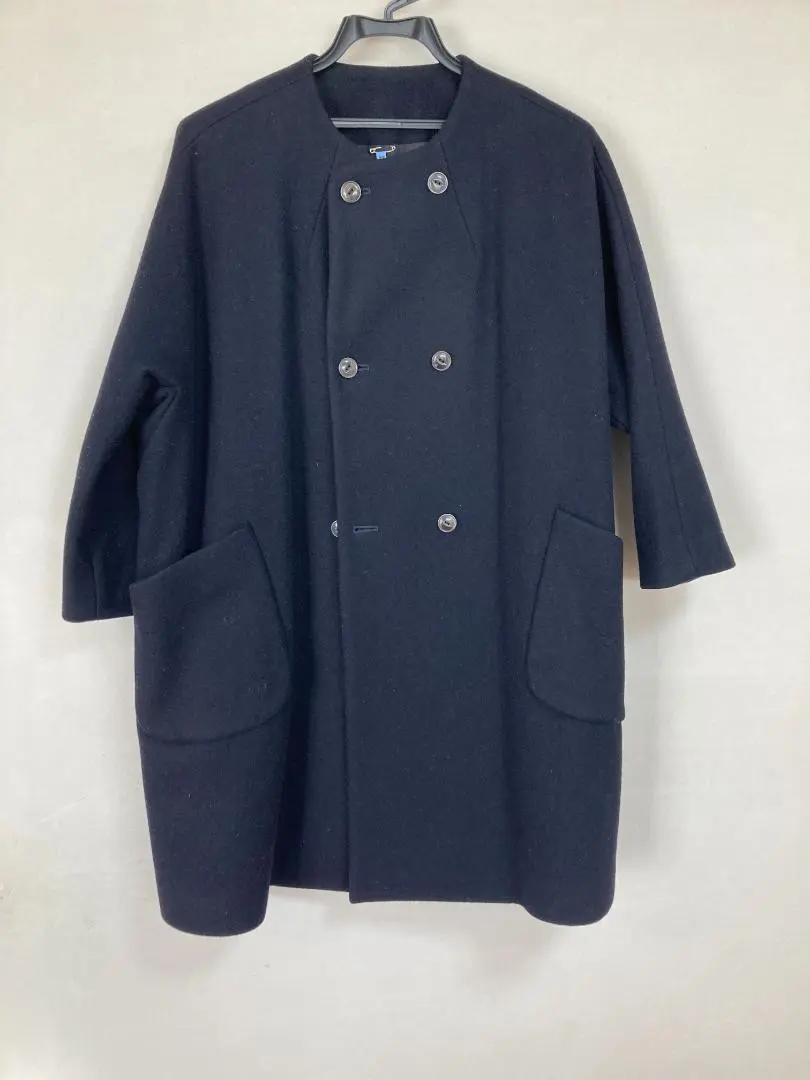 美品☆貴重カラー☆ARTS & SCIENCE Balloon coat rennes — Arts & Science Band Collar Balloon Coat in Charcoal