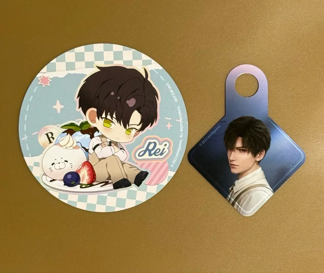 Thumbnail of Love and Deepspace, Sweets Paradise, coaster, straw tag, Ray