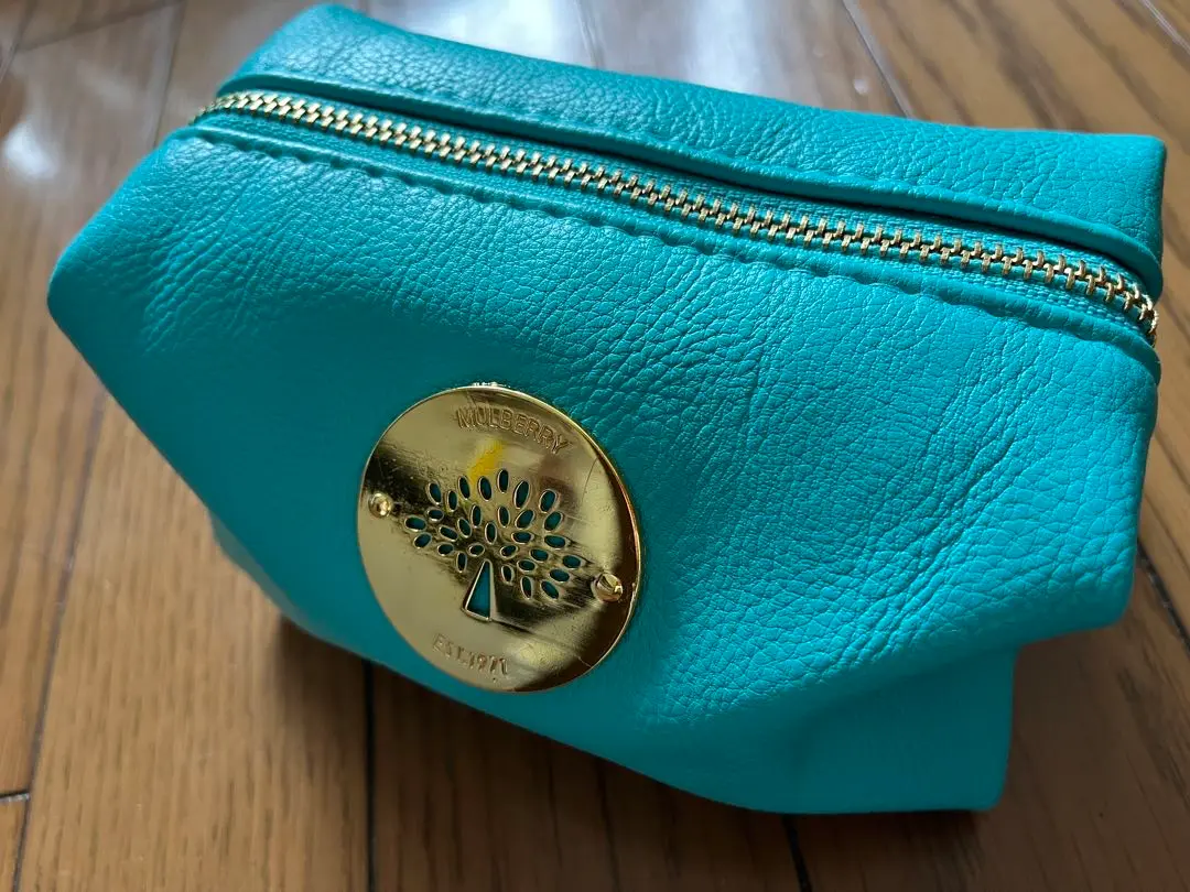 MULBERRY マルベリー クロコ エンボスレザーコスメポーチ ピンク Mulberry(マルベリー) ポーチ(レディース) - 海外通販のBUYMA