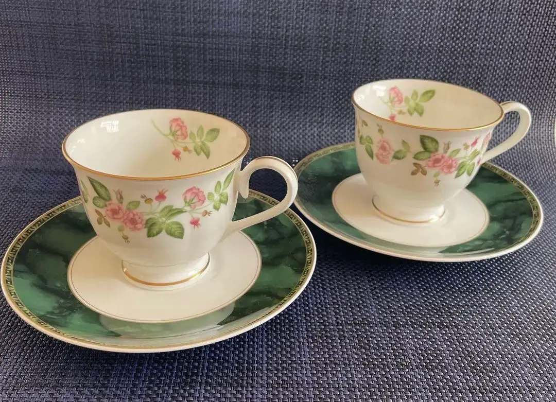 Thumbnail of NARUMI Marquis Garden Cup & Saucer Set, 2 pieces
