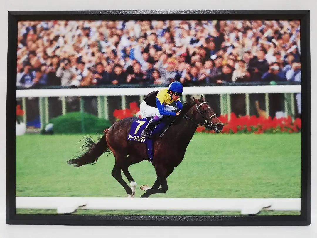 希少　JRA★競馬場限定 ディープインパクト パネル ダービー ゴール前 2025年最新】パネル ディープインパクトの人気アイテム - メルカリ