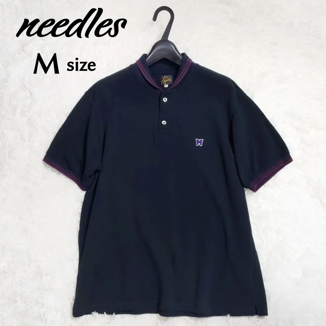 の*り様 Needles ニードルズ ニードルス 半袖セットアップ Sサイズ ニードルズ needles セットアップ 半袖半パン シャツ 黒 - メルカリ