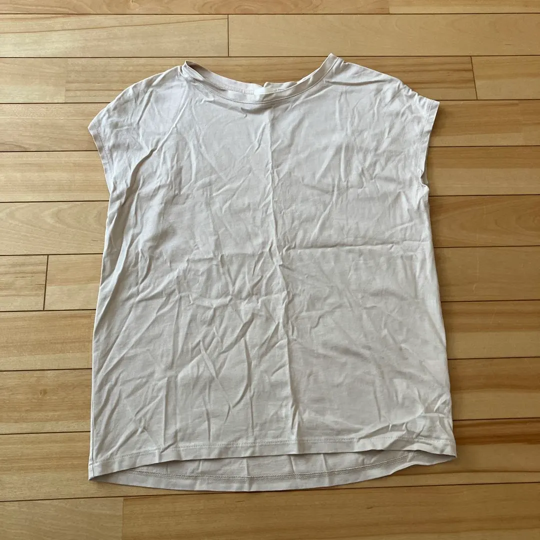 Thumbnail of GU Sleeveless T-shirt, Beige