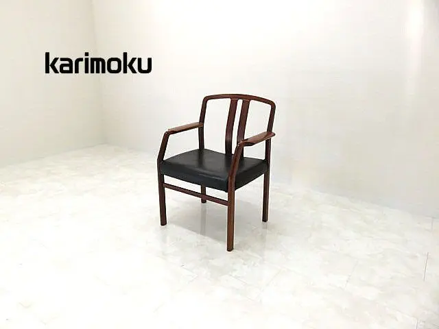 M*o様 カリモク 「ビベンテ」 最高級ローズウッド材本革シートチェア 　ダイニ M*o様 カリモク 「ビベンテ」 最高級ローズウッド材本革シート