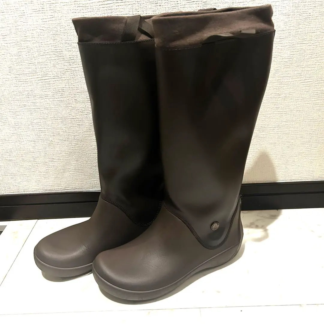 クロックス rainfloe boot W 24cm/ W8☆ タグ付 新品 203541.jpg