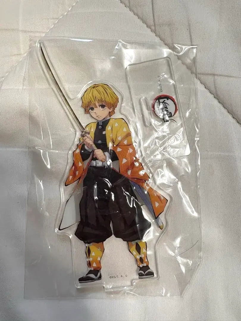 Thumbnail of Demon Slayer: Kimetsu no Yaiba, Zenitsu Agatsuma, Acrylic Stand, Standee, Full-length, ufotable