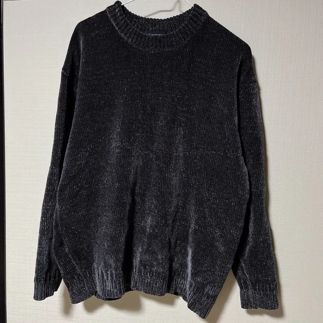 RAGEBLUE 褪色感毛絨針織衫 的縮圖