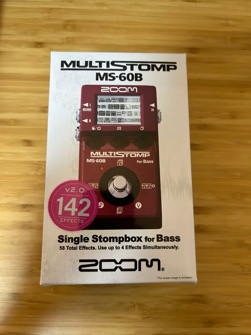 【超レア物】ZOOM MS-60B「HUMPBACK  MOD  Ver.2」 ZOOM MS-60B mod. HUMPBACK Engineering V2