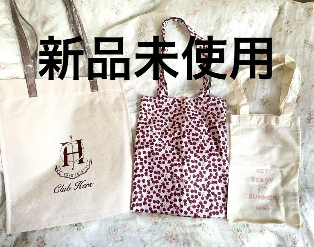 2025年最新】herlipto ノベルティ hlt cherry tote bagの人気