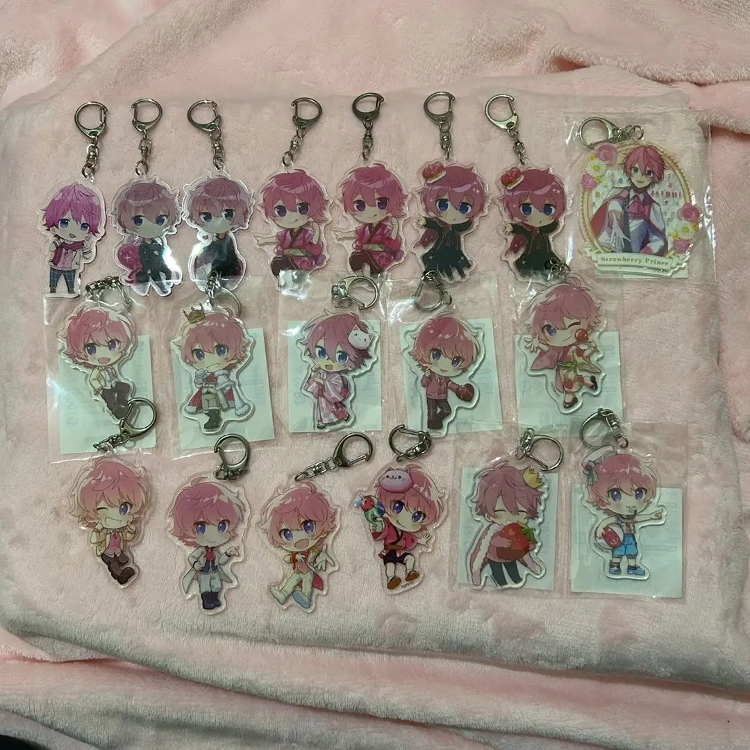 Thumbnail of Satomi acrylic keychains from STPR (Strawberry Prince)